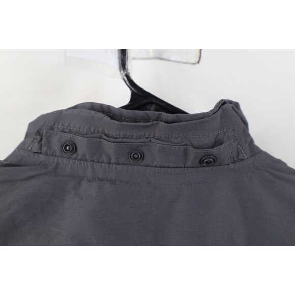 The North Face Girls Size XS Belted 550 Duck Down Puffer Parka Jacket Coat Gray - Picture 15 of 16